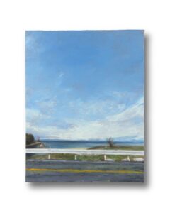 淡路島の空 2022.05 F2号（240×190mm） Oil on canvas