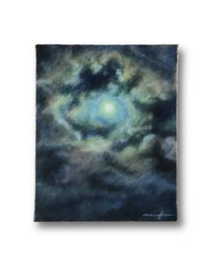 月暈 2023.08 F3号（273×220mm） Oil on canvas